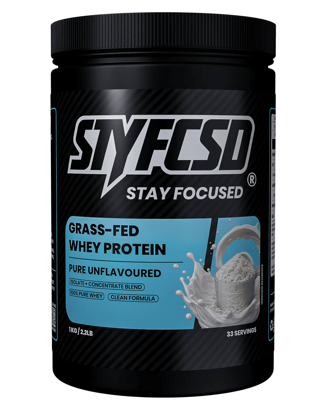 Grass-Fed Whey Protein Blend — Unflavoured